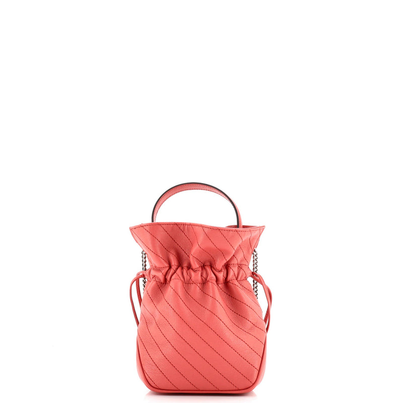 Blondie Nm Bucket Bag Diagonal Quilted