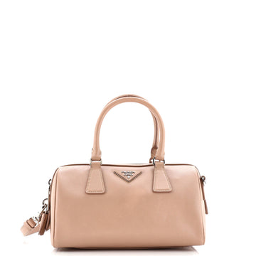 Lux Convertible Boston Bag Saffiano