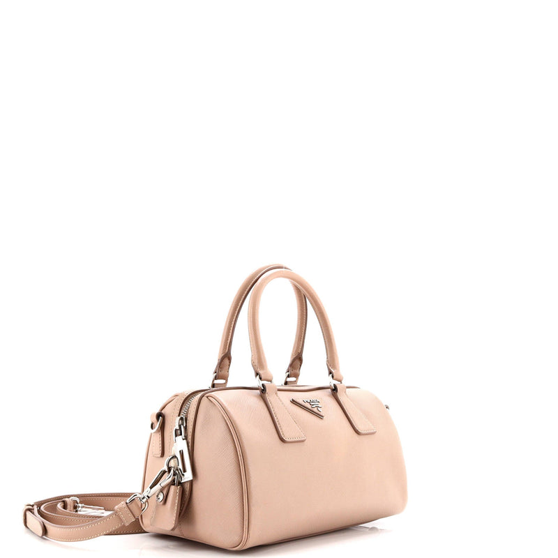 Lux Convertible Boston Bag Saffiano