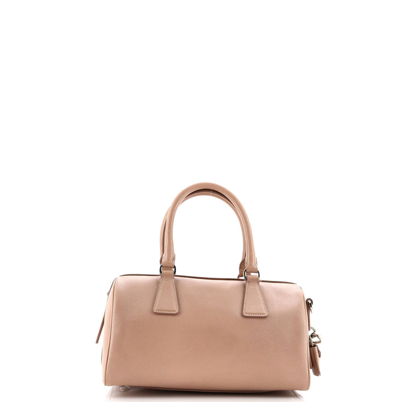 Lux Convertible Boston Bag Saffiano
