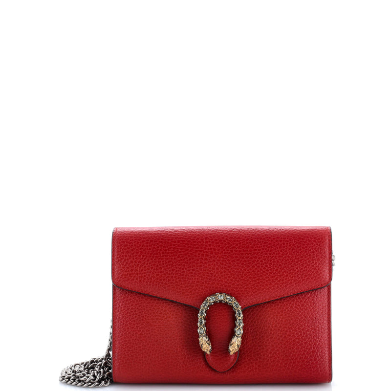 Dionysus Chain Wallet Leather With