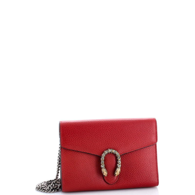 Dionysus Chain Wallet Leather With