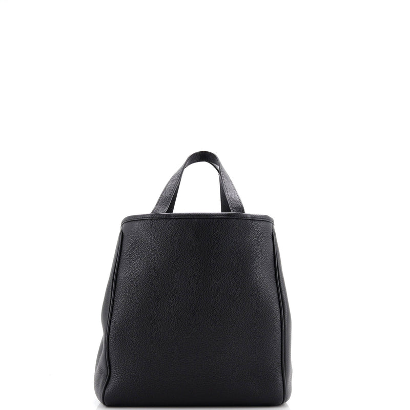 Folded Cabas Leather Small