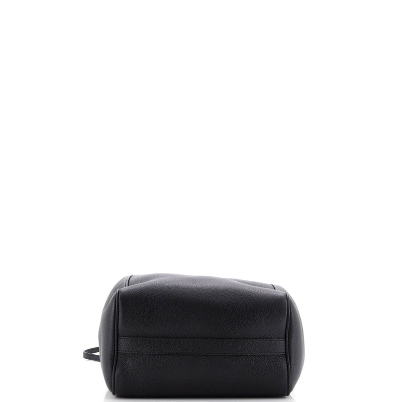 Folded Cabas Leather Small