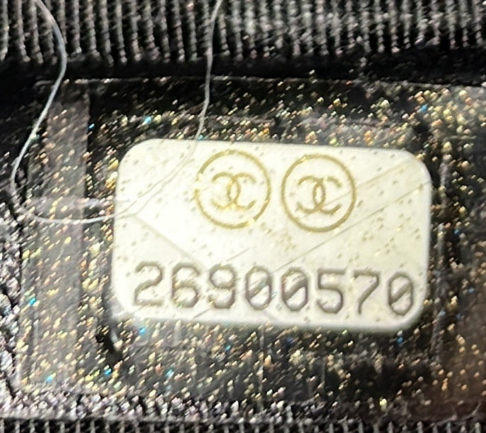 Boy O Case Clutch Chevron Calfskin