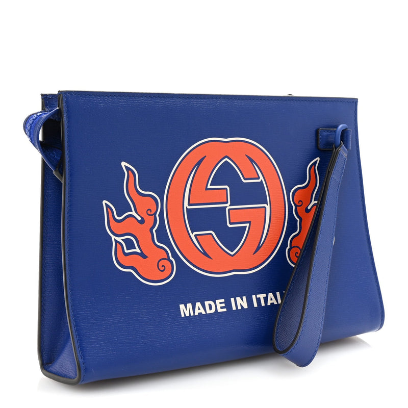 New Shanghai Calfskin Interlocking G