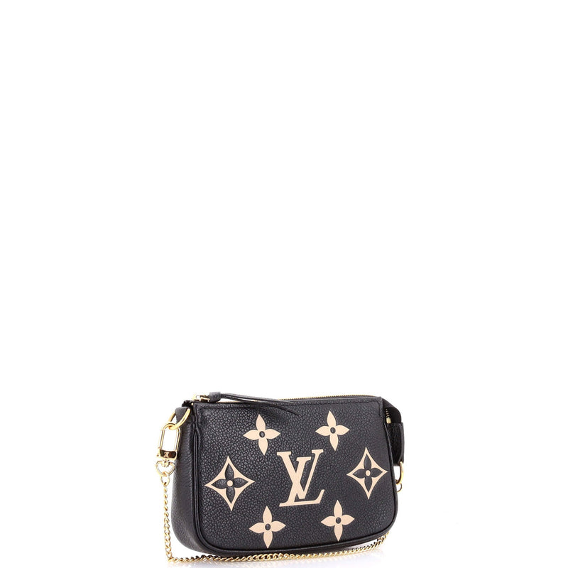 Pochette Accessoires Bicolor Empreinte