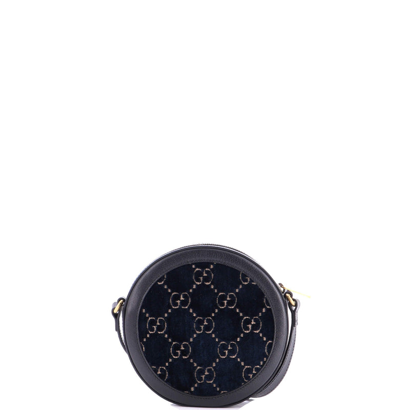 Ophidia Round Shoulder Bag Gg Velvet