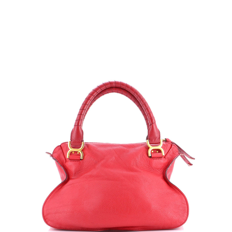 Marcie Satchel Leather Medium