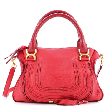 Marcie Satchel Leather Medium