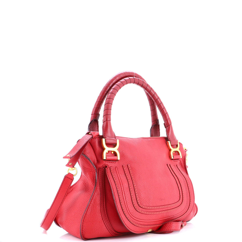 Marcie Satchel Leather Medium