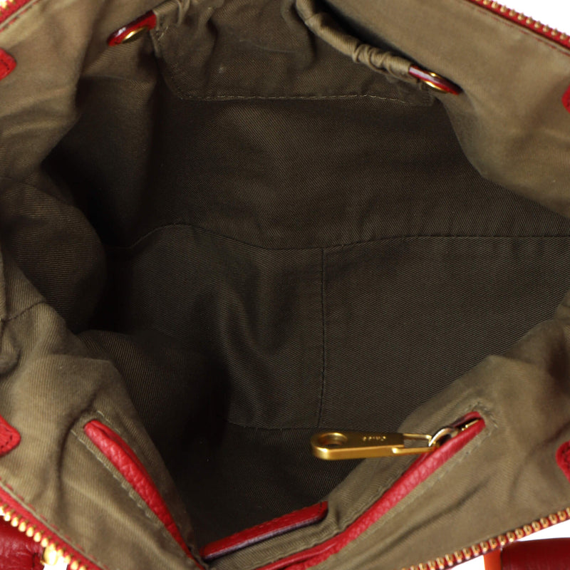 Marcie Satchel Leather Medium