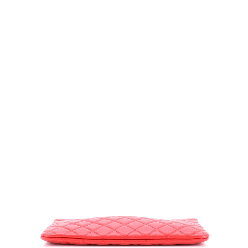 O Case Clutch Quilted Lambskin Medium