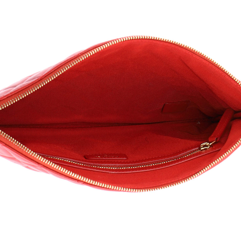 O Case Clutch Quilted Lambskin Medium