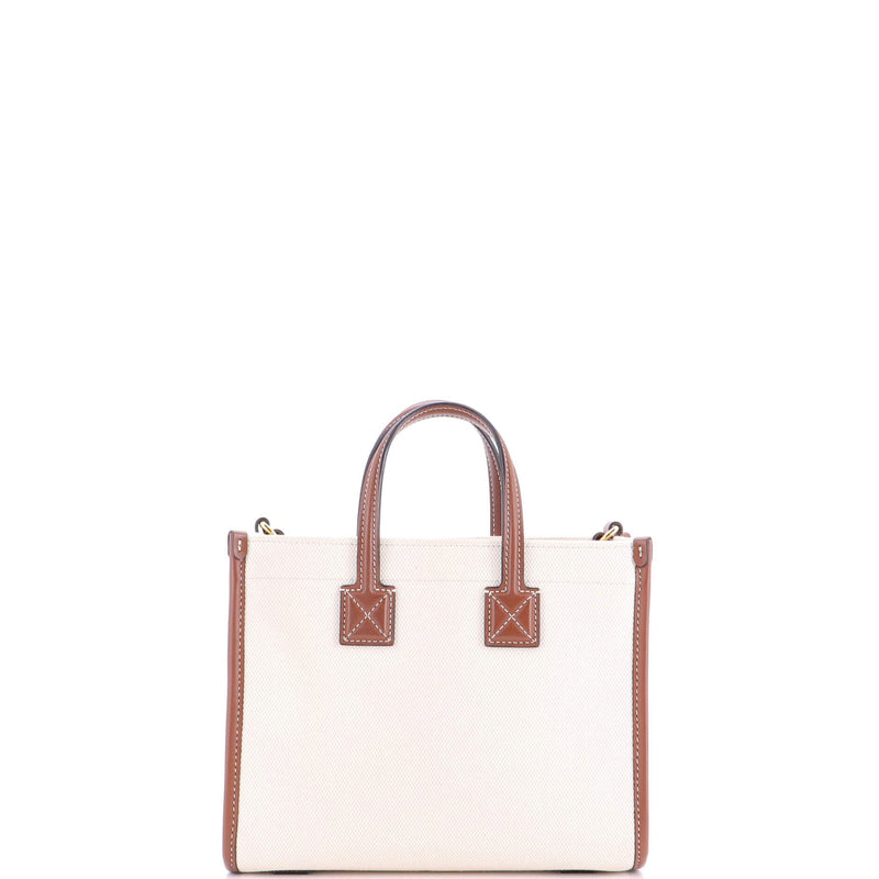 Freya Shopping Tote Canvas With Leather