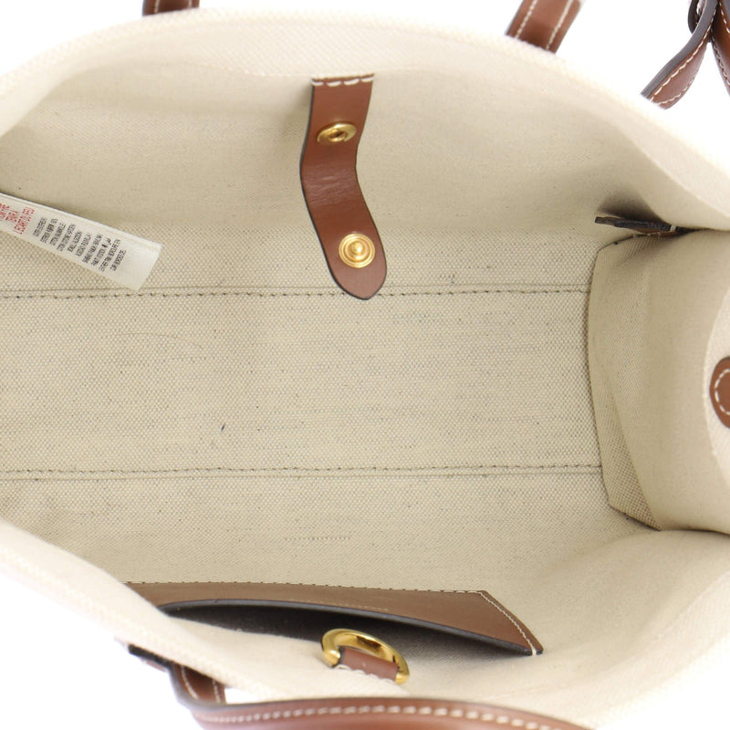 Freya Shopping Tote Canvas With Leather