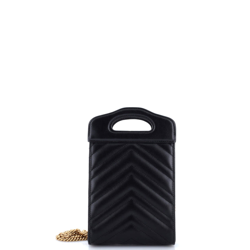 Gg Marmont Top Handle Convertible Chain