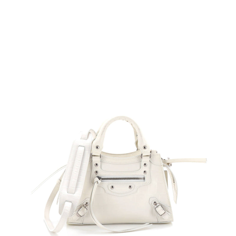 Neo Classic City Bag Crocodile Embossed