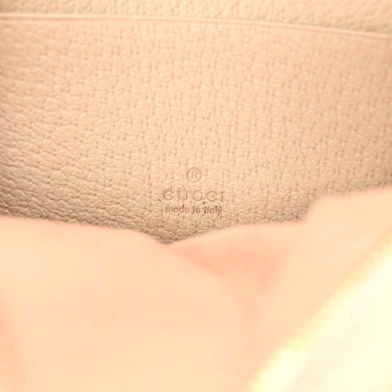 Textured Calfskin Web Mini Ophidia Round