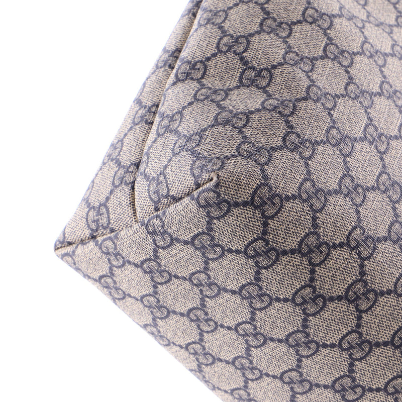 Plus Tote Gg Coated Canvas With Leather