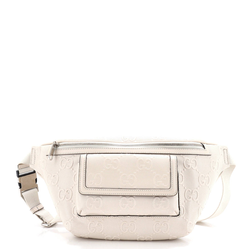 Front Pocket Belt Bag Gg Embossed
