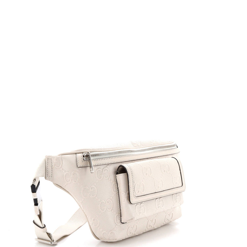 Front Pocket Belt Bag Gg Embossed