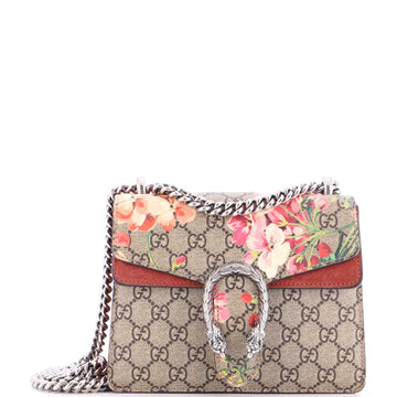 Dionysus Bag Blooms Print Gg Coated