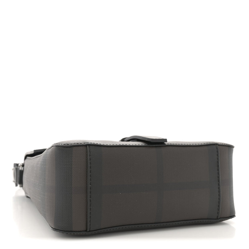 Smoked Check Vaughan Crossbody Bag Black