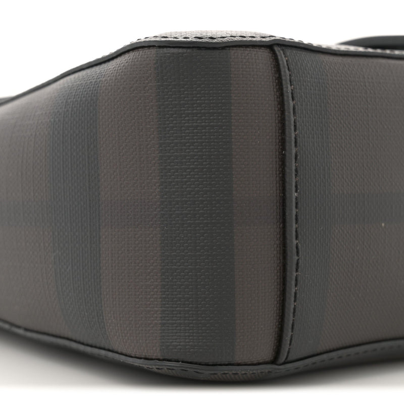 Smoked Check Vaughan Crossbody Bag Black