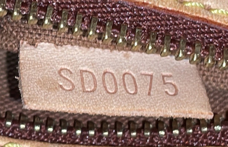 Batignolles Handbag Canvas Vertical