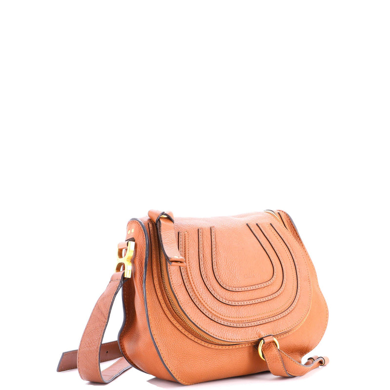 Marcie Zip Crossbody Bag Leather Medium
