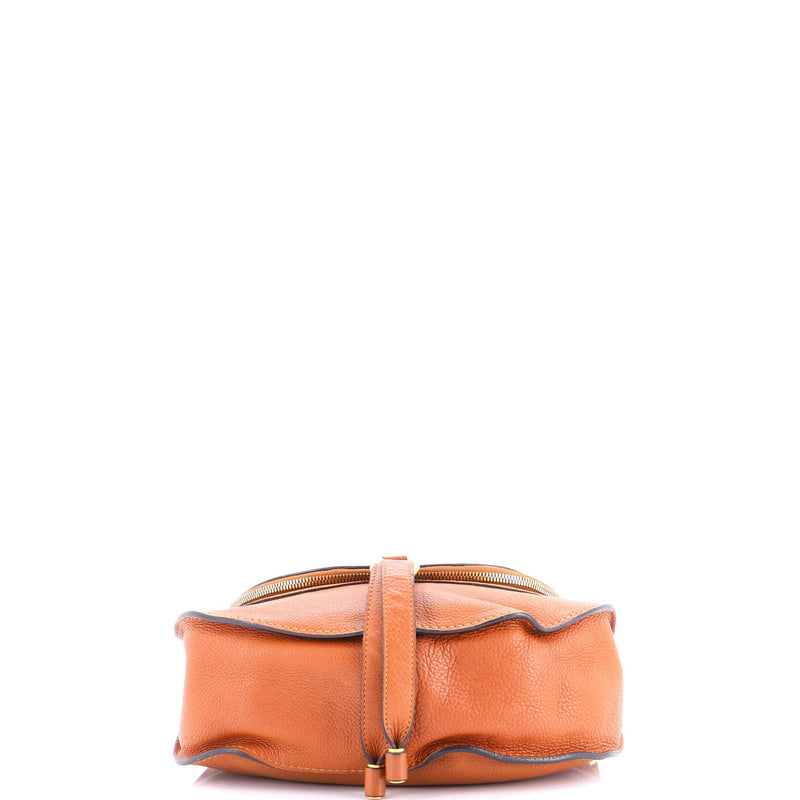 Marcie Zip Crossbody Bag Leather Medium