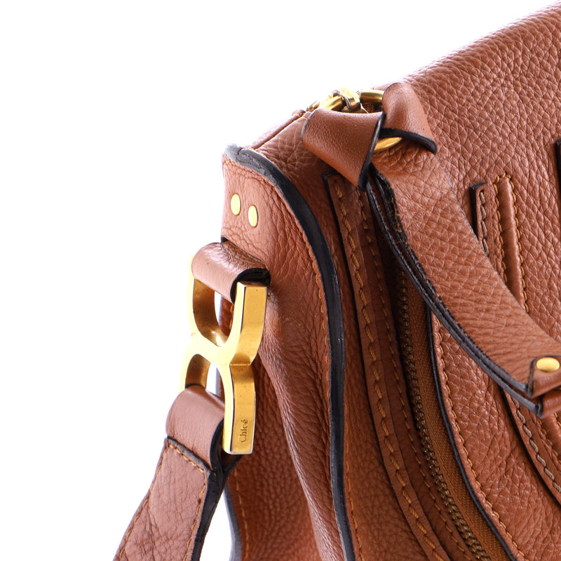 Marcie Zip Crossbody Bag Leather Medium