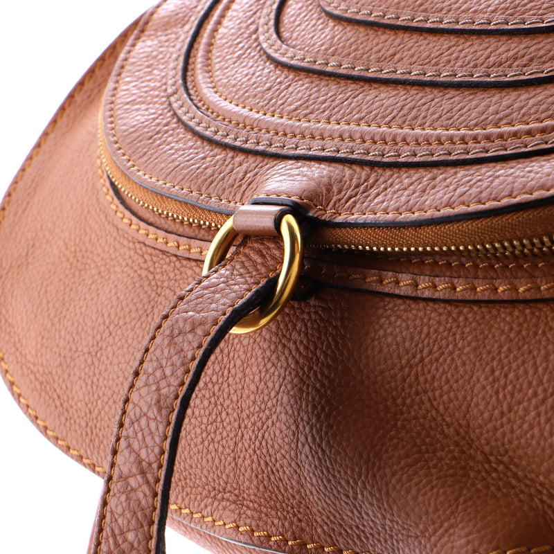 Marcie Zip Crossbody Bag Leather Medium