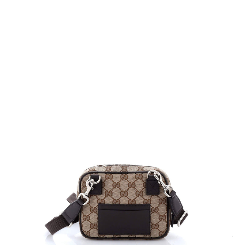 Web Loop Crossbody Messenger Bag Gg