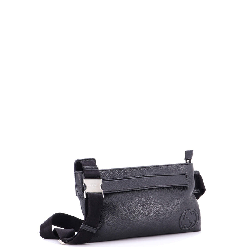 Soho Zip Sling Bag Leather
