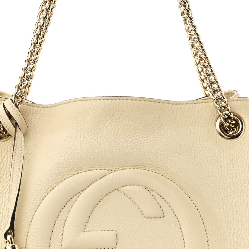 Pebbled Calfskin Medium Soho Chain