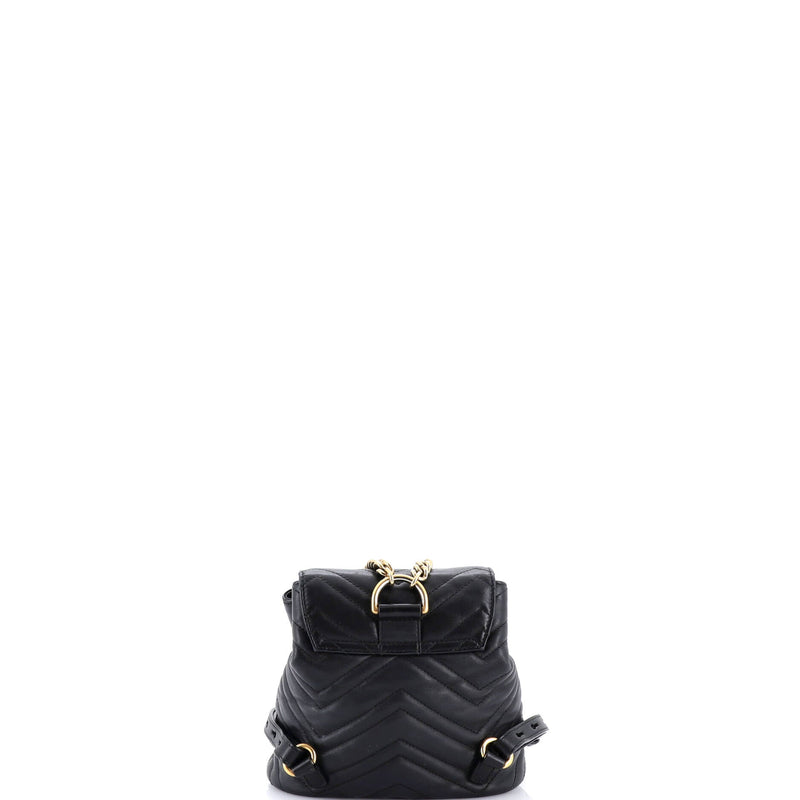 Gg Marmont Drawstring Backpack Matelasse