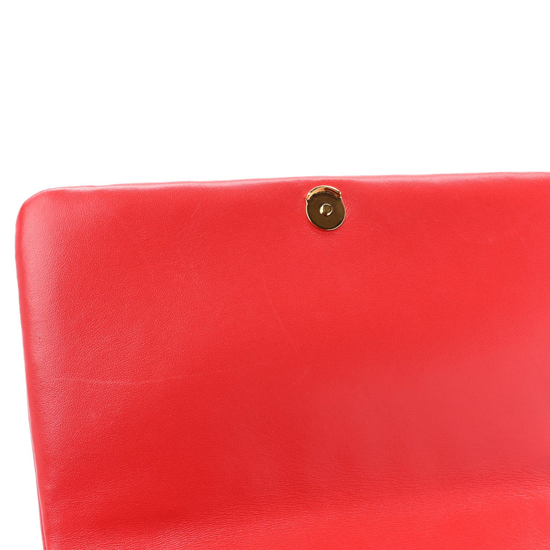 Lambskin Quilted Small Lola Bag Bright