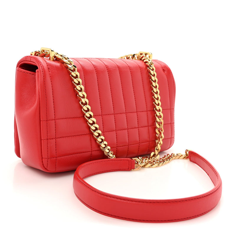 Lambskin Quilted Small Lola Bag Bright