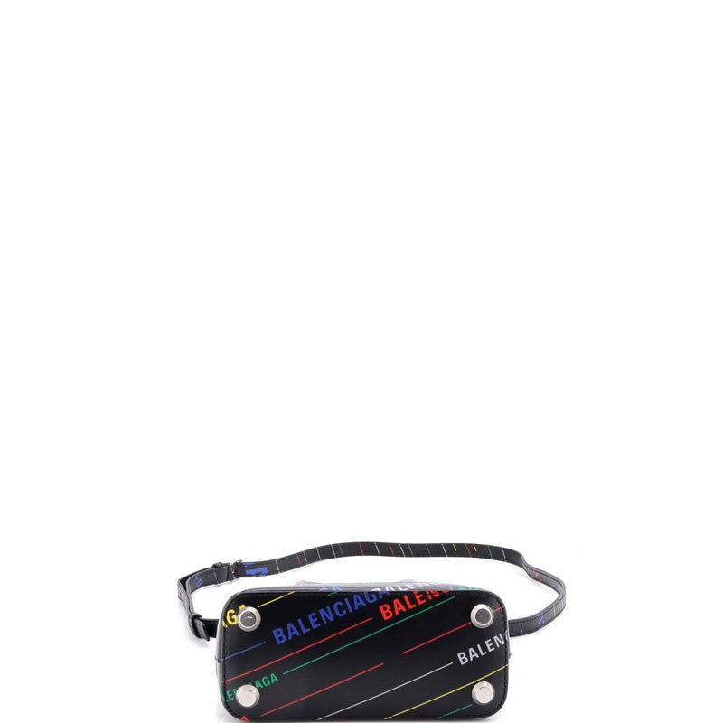 Logo Ville Bag Printed Leather Xxs