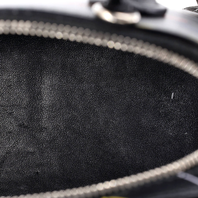 Logo Ville Bag Printed Leather Xxs