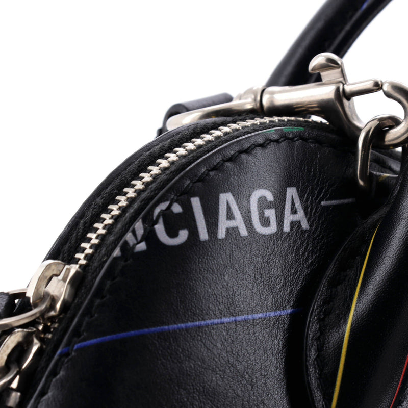 Logo Ville Bag Printed Leather Xxs