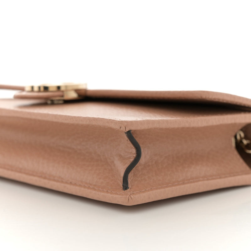 Dollar Calfskin Interlocking G Chain