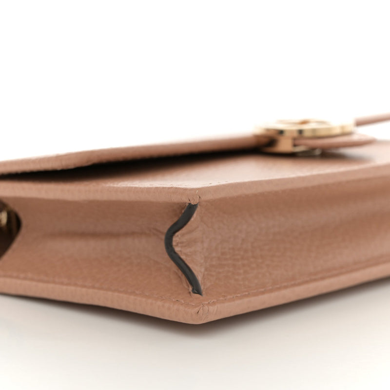 Dollar Calfskin Interlocking G Chain