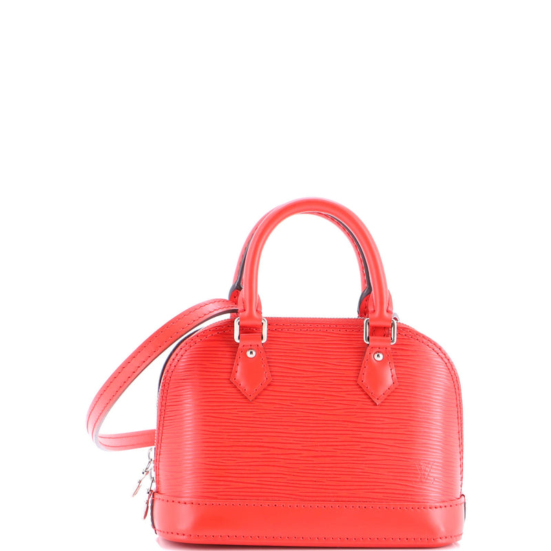 Alma Handbag Epi Leather Nano