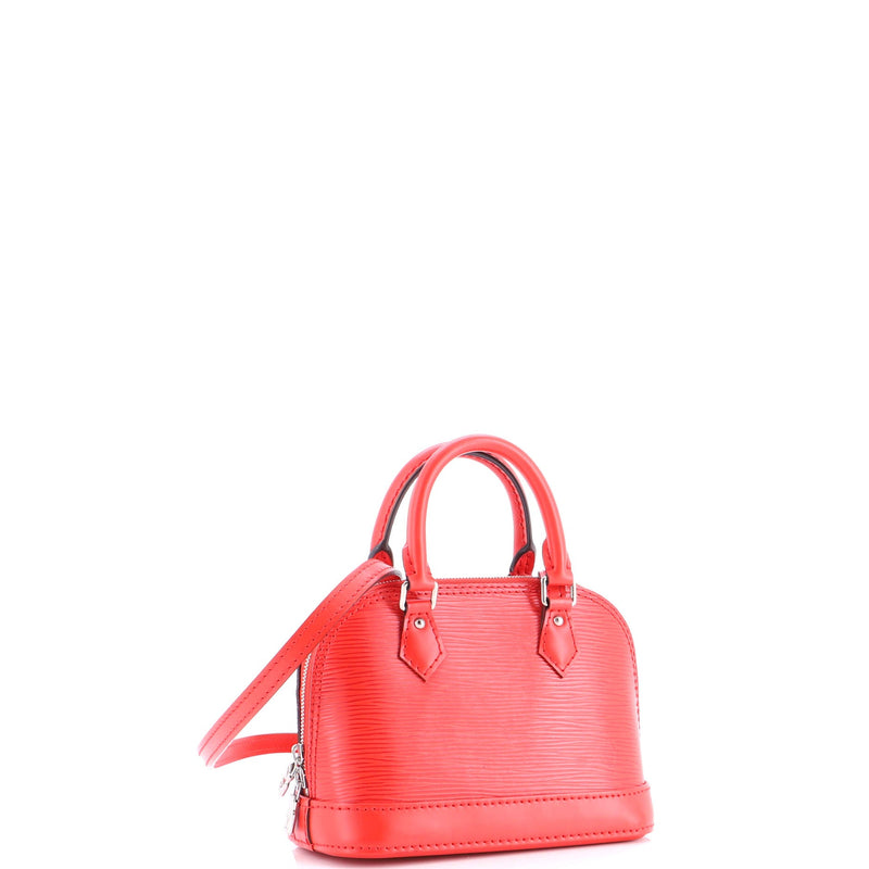 Alma Handbag Epi Leather Nano