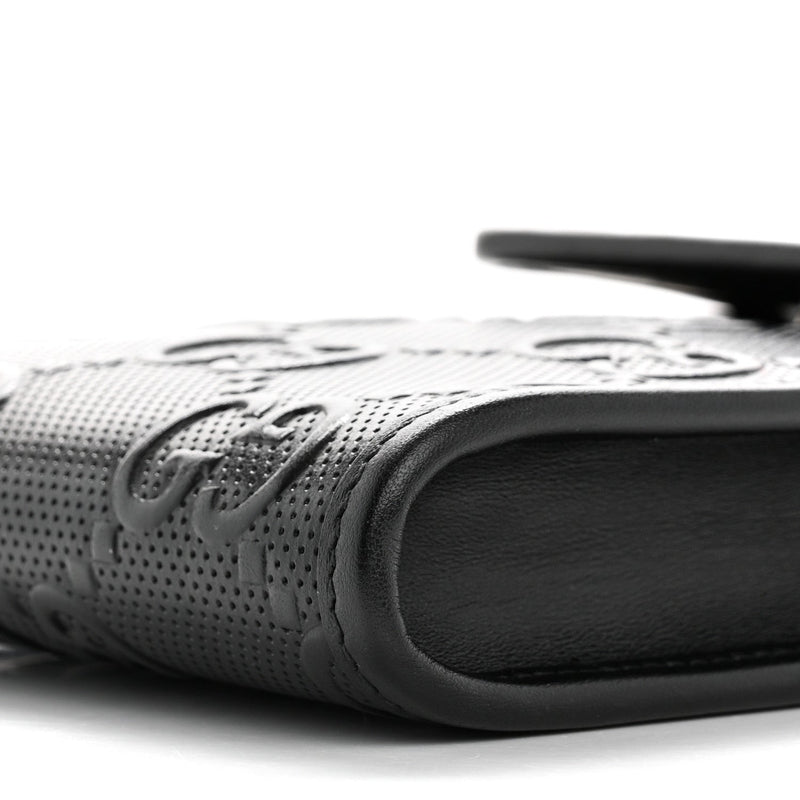 Calfskin Gg Tennis Embossed Mini