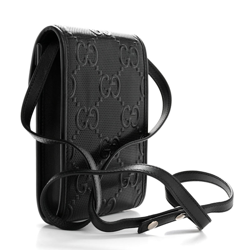 Calfskin Gg Tennis Embossed Mini