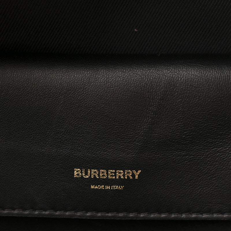 Smooth Calfskin House Check Medium Cube